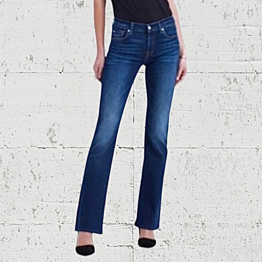 7 For All Mankind Mia Boot Cut Denim Jeans